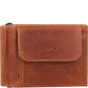 Mika Porte-monnaie RFID en cuir 11 cm avec pince à billets