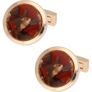 Davidoff Boutons de manchette Venice laiton 2 cm