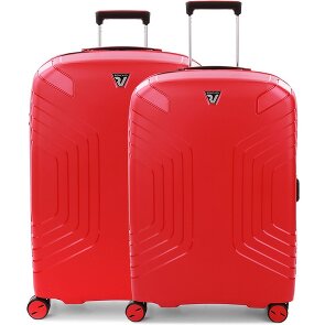 Roncato Ypsilon 4 roulettes Set de valises 2 pièces avec soufflet d'extension
