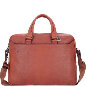 Piquadro Black Square Porte-documents en cuir 40 cm