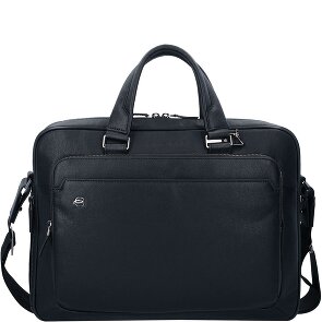 Piquadro Black Square Porte-documents en cuir 40 cm Compartiment pour ordinateur portable