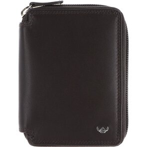 Golden Head Polo Porte-monnaie Protection RFID Cuir véritable 12.5 cm