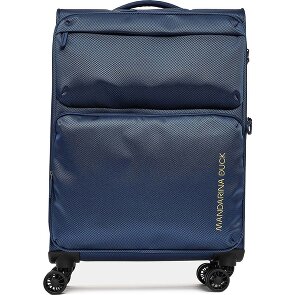 Mandarina Duck Zephyr 4 roulettes Trolley M 67 cm avec soufflet d'extension