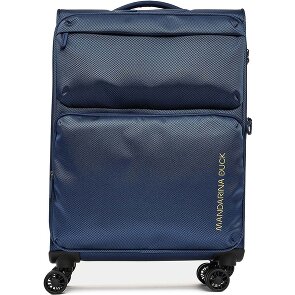 Mandarina Duck Zephyr 4 roulettes Trolley M 67 cm avec soufflet d'extension