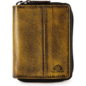 Greenburry Destressed Porte-monnaie Protection RFID Cuir 10.5 cm