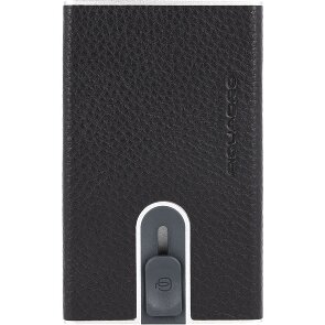 Piquadro Modus Étui pour cartes de crédit Protection RFID Cuir véritable 6 cm