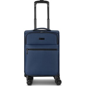 bugatti Valencia Soft 4 roues Valise cabine S 55 cm avec soufflet d'extension