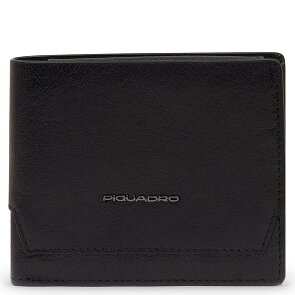 Piquadro Solm Porte-monnaie Protection RFID Cuir 11 cm