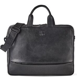Harbour 2nd City Lights Attaché-case Cuir véritable 40 cm Compartiment ordinateur