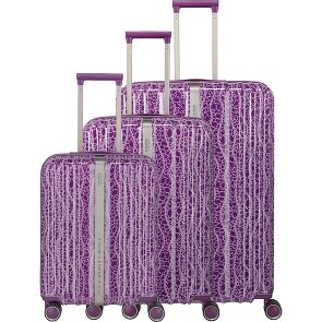 Travelite Lascana 4 roulettes Set de valises 3 pièces