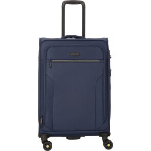 d&n Travel Line 9704 4 roulettes Trolley M 68 cm avec soufflet d'extension