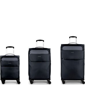 Gabol Cloud 4 roulettes Set de valises 3 pièces avec soufflet d'extension
