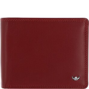 Golden Head Polo Porte-monnaie Protection RFID Cuir véritable 12 cm