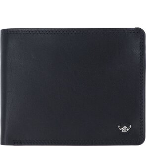 Golden Head Polo Porte-monnaie Protection RFID Cuir véritable 12.5 cm