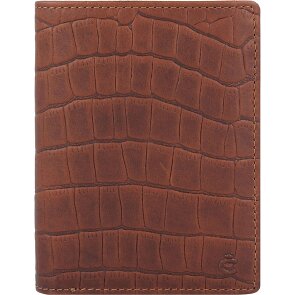 Esquire Croco Porte-monnaie Protection RFID Cuir 10 cm