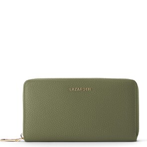 Lazarotti Bologna Leather XL Porte-monnaie zip-around en cuir 19 cm