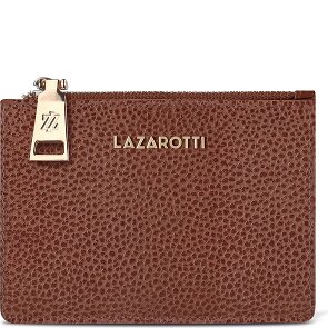 Lazarotti Étui à clés et porte-cartes en cuir de Bologne, protection RFID, 11,5