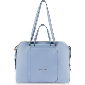 Piquadro Circle Sacoche ordinateur Cuir véritable 40 cm