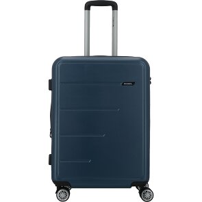 Gabol Future Plus 4 roulettes Trolley 66 cm avec soufflet d'extension