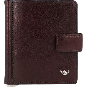 Golden Head Porte-cartes de crédit Colorado en cuir 8,5 cm avec pince à billets