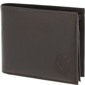 oxmox Leather Porte-monnaie Protection RFID Cuir véritable 10 cm