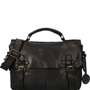 Harbour 2nd Ashton Besace Cuir véritable 25 cm Compartiment ordinateur