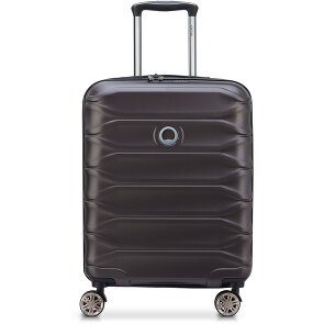 Delsey Paris Meteor 4 roulettes Trolley de cabine 55 cm avec soufflet d'extension