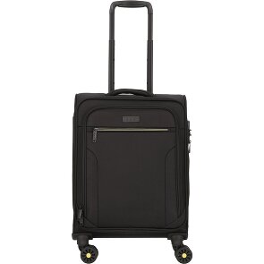 d&n Travel Line 9704 4 roues Valise cabine S 55 cm avec soufflet d'extension