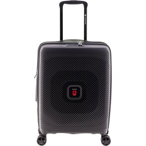 Gladiator 2800 4 roulettes Trolley de cabine 55 cm avec soufflet d'extension