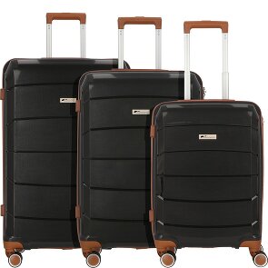 Cocoono Graz 4 roulettes Set de valises 3 pièces