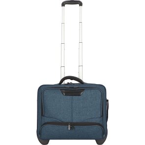 Dermata 2 roulettes Trolley d'affaires 46 cm Compartiment pour ordinateur portable