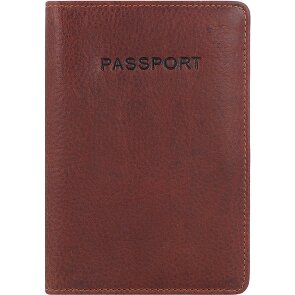 Burkely Antique Avery Porte-passeport RFID en cuir 10 cm