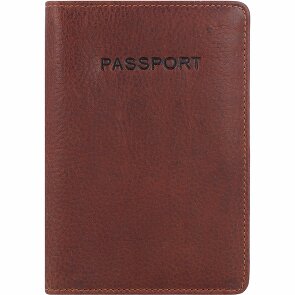 Burkely Antique Avery Porte-passeport RFID en cuir 10 cm
