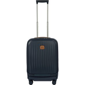 Bric's Taormina 4 roulettes Trolley S 57 cm avec soufflet d'extension