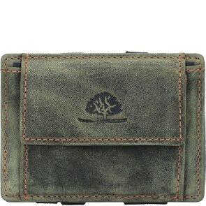 Greenburry Vintage Magic Porte-monnaie en cuir RFID 10 cm