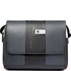 Piquadro Urban Messenger Protection RFID Cuir 35 cm Compartiment pour ordinateur portable