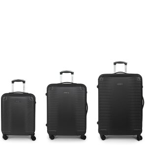 Gabol Balance XP 4 roulettes Set de valises 3 pièces avec soufflet d'extension