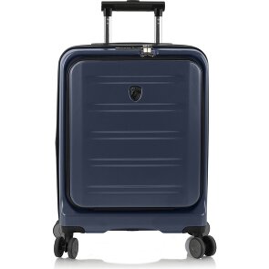 Heys Hatch 4 roulettes Trolley de cabine 53 cm Compartiment pour ordinateur portable avec soufflet d'extension