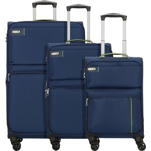 d&n Travel Line 6704 4 roues Set de valises 3 pièces