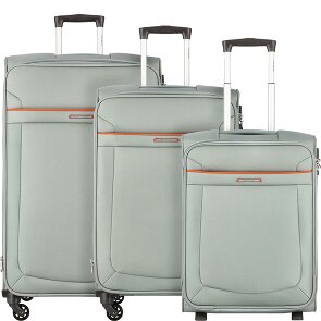 Samsonite Anafi Set de valises à 4 roulettes 3 pièces avec soufflet extensible super léger