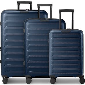 d&n Toronto 4 roulettes Set de valises 3 pièces avec soufflet d'extension