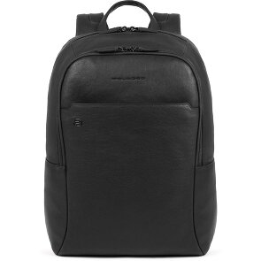 Piquadro Black Square Sacs à dos en cuir 44 cm Compartiment pour ordinateur portable