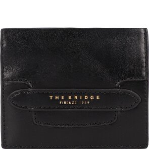 The Bridge Lucrezia Porte-monnaie Protection RFID Cuir véritable 11 cm