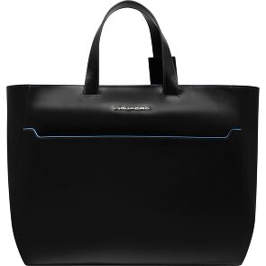 Piquadro Blue Square Sac de shopper Cuir véritable 40 cm