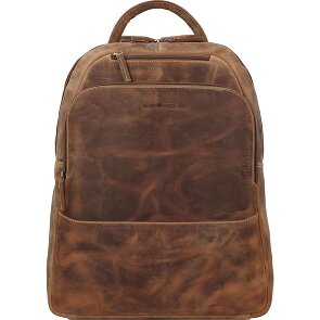 Greenburry Vintage Daypack Cuir 43 cm Compartiment pour ordinateur portable