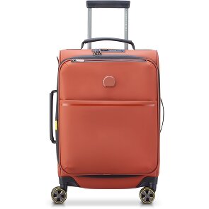 Delsey Paris Turenne Soft 4 roulettes Trolley de cabine 55 cm avec soufflet d'extension
