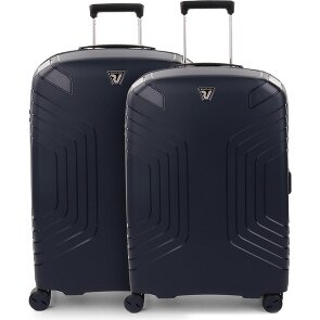 Roncato Ypsilon 4 roulettes Set de valises 2 pièces avec soufflet d'extension