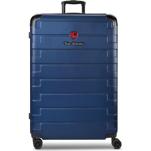 Tonino Lamborghini Milano Valise cabine 4 roulettes XL 83 cm taille spéciale avec soufflet d'extension
