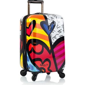 Heys Britto 4 roulettes Trolley de cabine S 53 cm avec soufflet d'extension