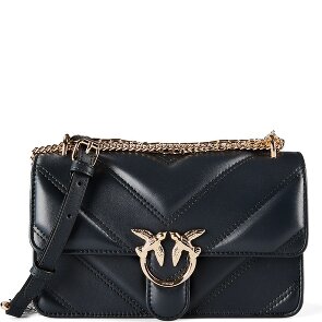 PINKO Love One Mini Sac à bandoulière Cuir véritable 20.5 cm